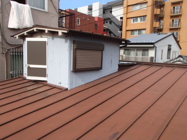 江東区　I邸　屋根塗装